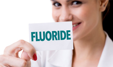 fluoride on card