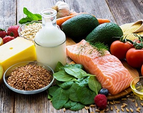 Spread of healthy foods